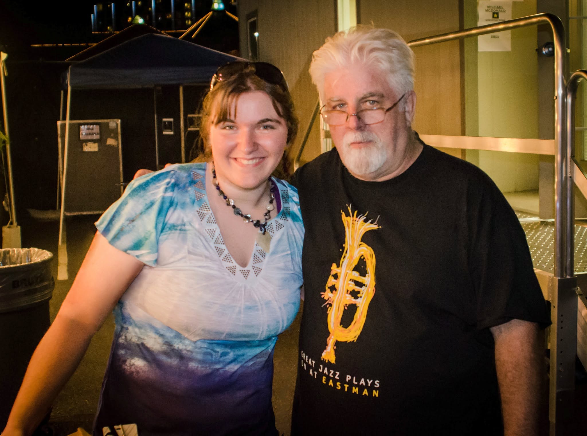 Bridgette with Michael McDonald