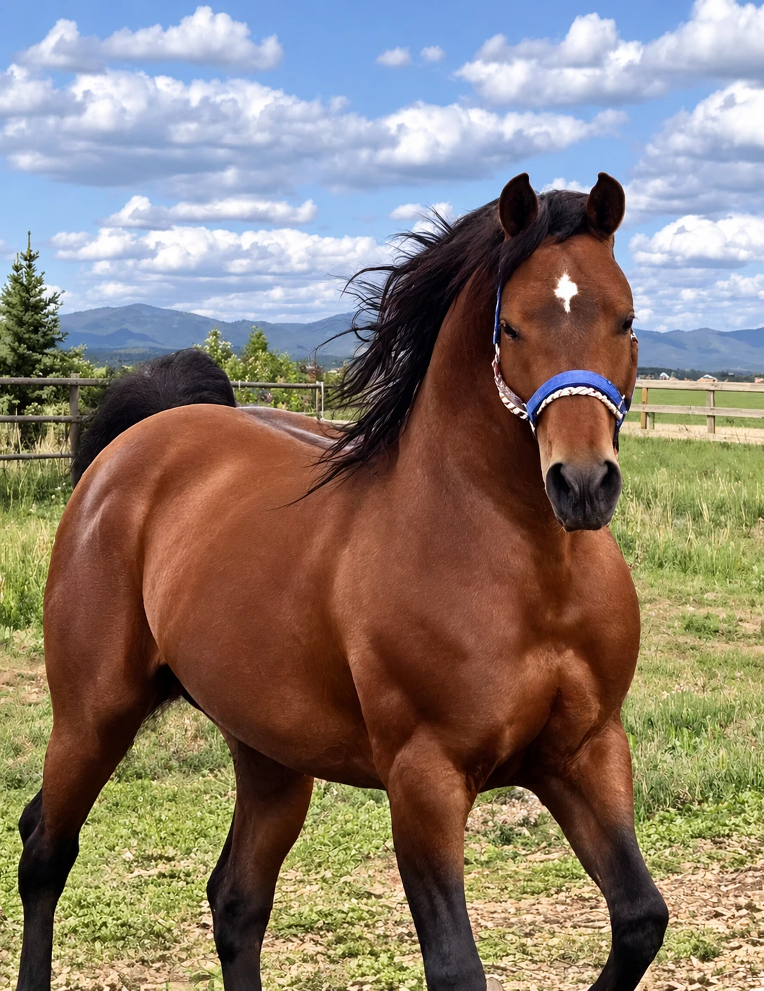 HC Elitist in a mountain pasture