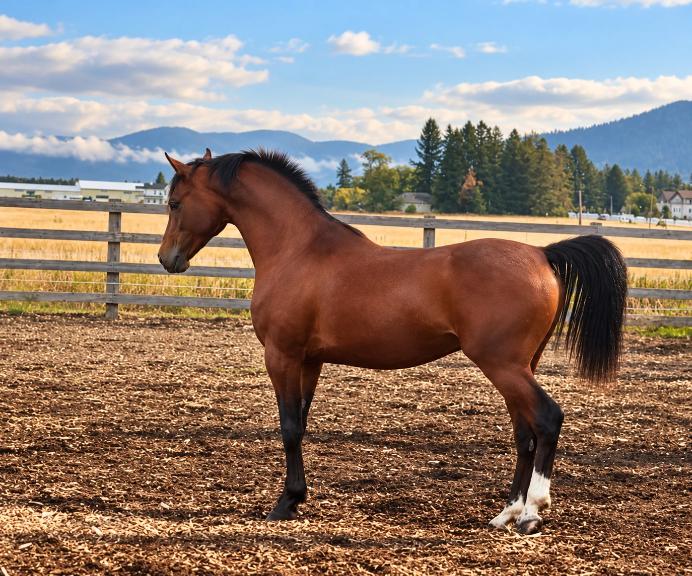 Bay colt by HC Elitist out of an Arabian mare, a Khadraj daughter